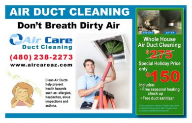 Duct Cleaning Special