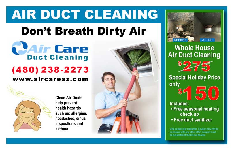 Duct Cleaning Special Coupon