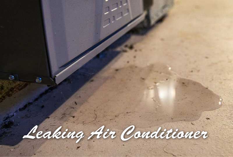 leaking air conditioner